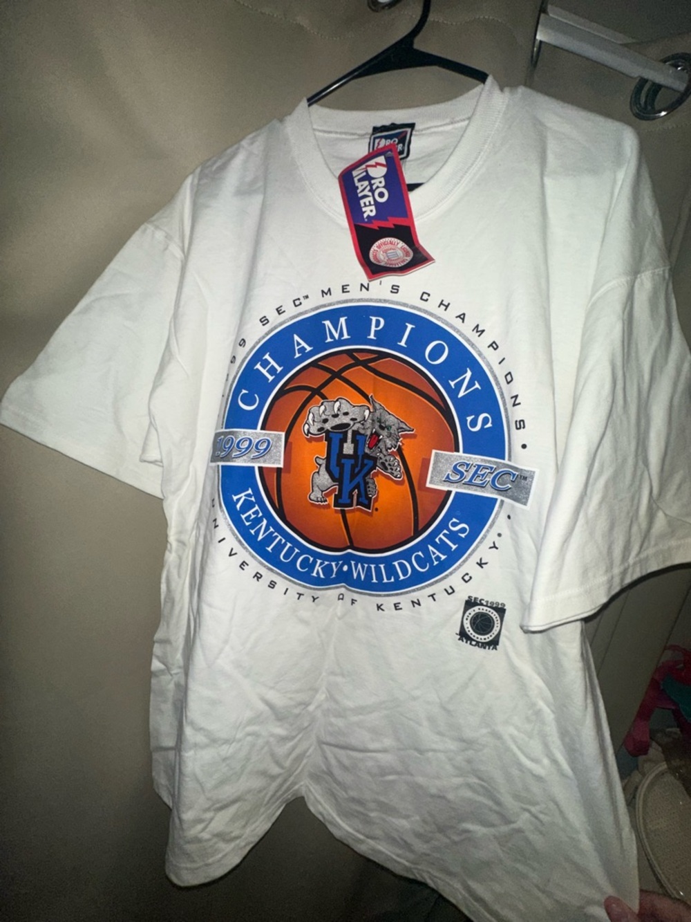 VTG 1999 University of Kentucky Wildcats SEC Champions t-shirt NEW men’s XL